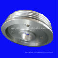 Customized big sizes steel belt wheel pulleys